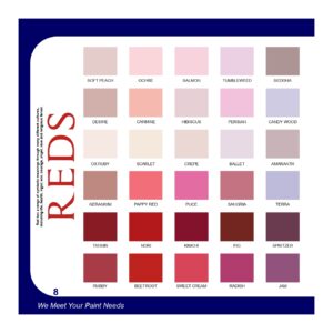 MPIRE PAINT Shades of Red Paints